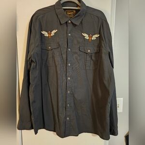 Mens xxl howler bros gaucho shirt